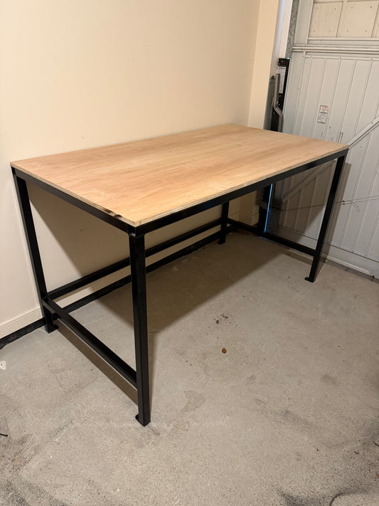 Heavy-Duty Steel Frame Workbench – 1700 x 900 x 1000mm