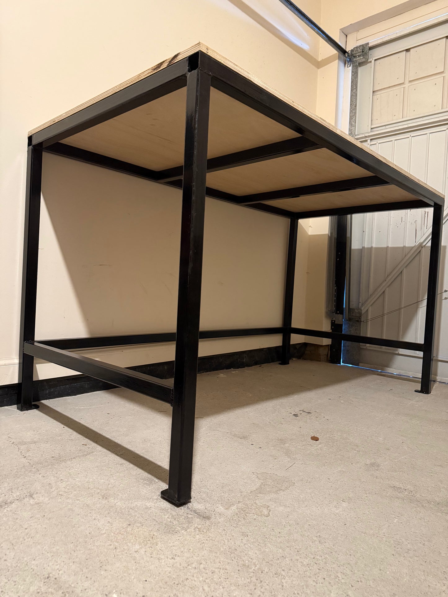 Heavy-Duty Steel Frame Workbench – 1700 x 900 x 1000mm